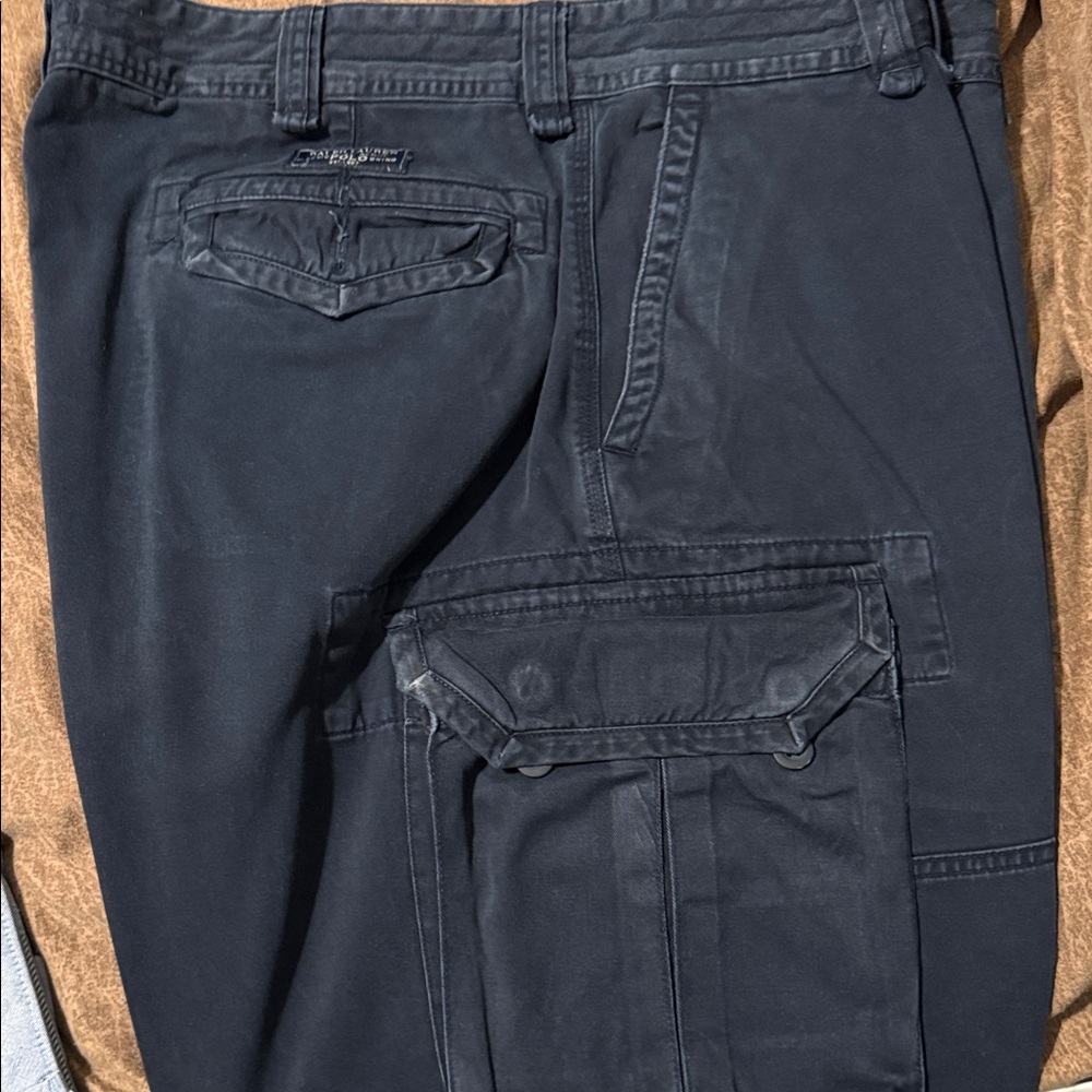 Ralph Lauren Men's Dark Gray Cargo Pants